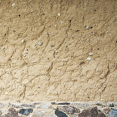 Image showing clay wall