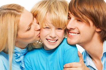 Image showing Loving parents