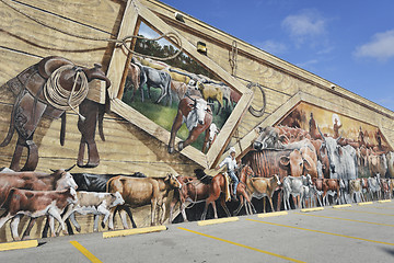 Image showing Lake Placid ,Florida-December 30: Lake Placid Is Town of Murals