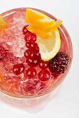 Image showing Berries cocktail