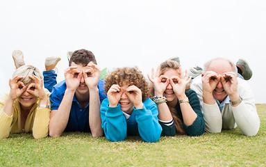 Image showing Family enjoying their holidays