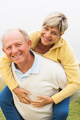 Image showing Mature couple having fun