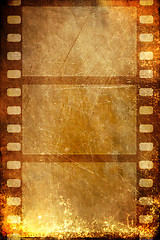 Image showing Grunge film frame