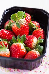 Image showing Fresh strawberries