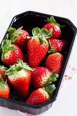 Image showing Fresh strawberries