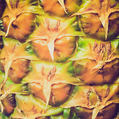 Image showing Retro look Pineapple picture