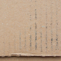 Image showing Corrugated cardboard background