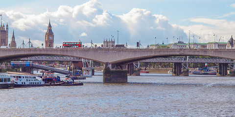 Image showing River Thames in London