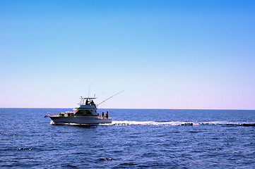 Image showing sportfishing boat