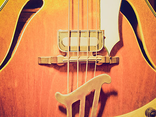 Image showing Retro look Bass