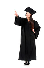 Image showing Graduation girl