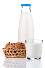 Image showing Bottle of milk