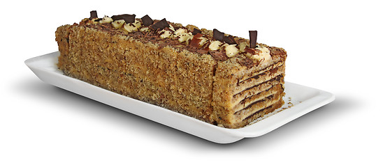 Image showing  Cake with nuts