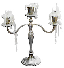 Image showing Old candlestick