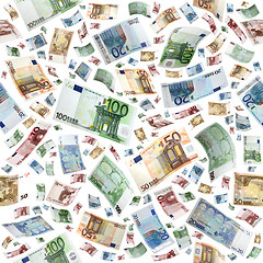 Image showing Euro as a seamless