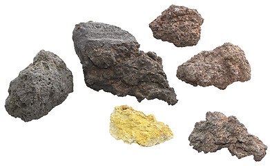 Image showing Volcanic rocks