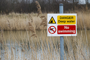 Image showing Deep water