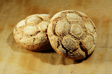 Image showing loaf of rye bread 