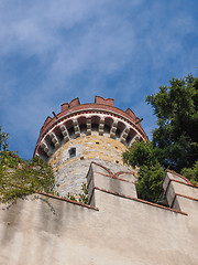 Image showing Alberti Castle in Genoa Italy