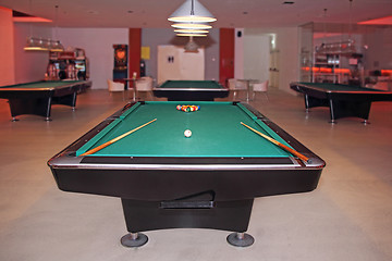 Image showing Billiard table