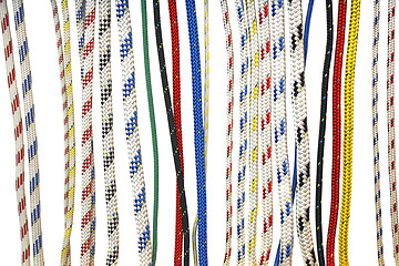 Image showing Colored ropes