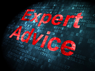 Image showing Law concept: Expert Advice on digital background