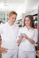 Image showing Two Pharmacists in Pharmacy