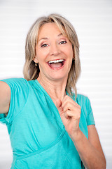 Image showing Cheerful Mature Woman