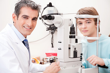Image showing Eyesight Test Examination