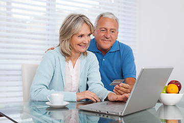 Image showing Couple Shopping Online