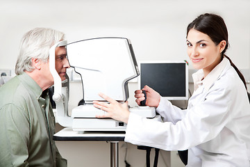 Image showing Eyesight Test Examination