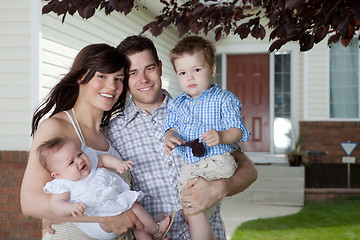 Image showing Young Family Portrait