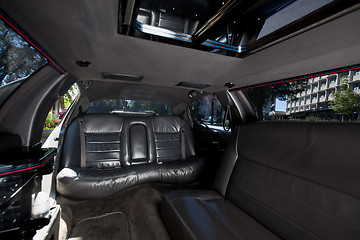 Image showing Limousine Interior