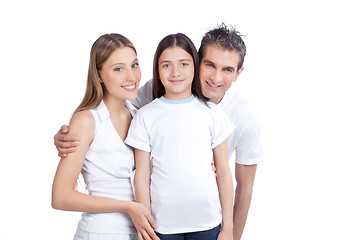 Image showing Happy Couple with Daughter