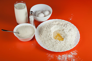 Image showing Baking ingredients