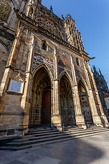 Image showing st. vitus cathedral in prague czech republic 