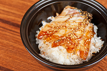 Image showing eel with rice