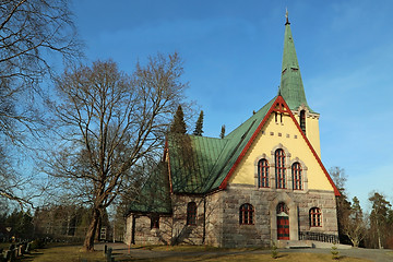 Image showing Humppila Church, Finland