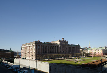 Image showing Sweden parliament house