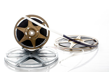 Image showing 8mm film reels