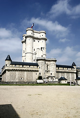 Image showing The dungeon of the Vincennes Castle, near Paris, France