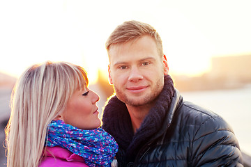 Image showing Happy heterosexual couple