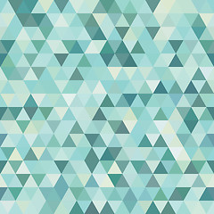 Image showing pattern geometric. Background with triangles