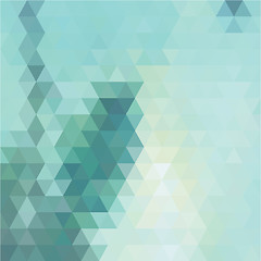 Image showing pattern geometric. Background with triangles