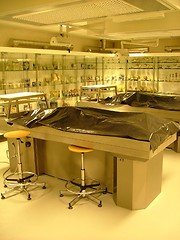 Image showing autopsy room in a medical faculty