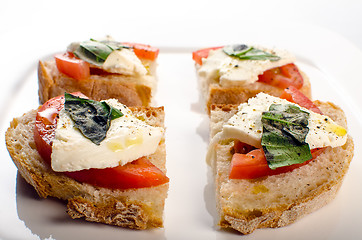 Image showing Brushetta Appetizer