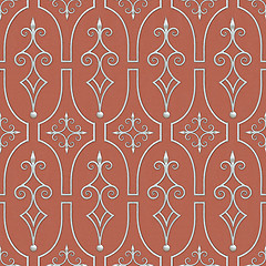 Image showing Wrought Patterns. Seamless Texture.