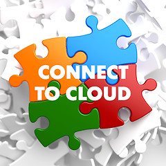 Image showing Connect to Cloud on Multicolor Puzzle.