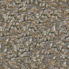 Image showing Rocky Surface. Seamless Tileable Texture.