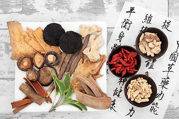 Image showing Chinese Herbal Medicine